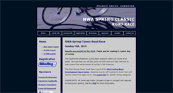 Desktop Screenshot of nwaspringclassic.com